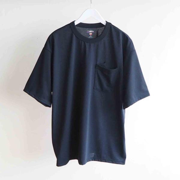 melple メイプル USEFUL SDU S/S ユースフルポケットTシャツ ブラック