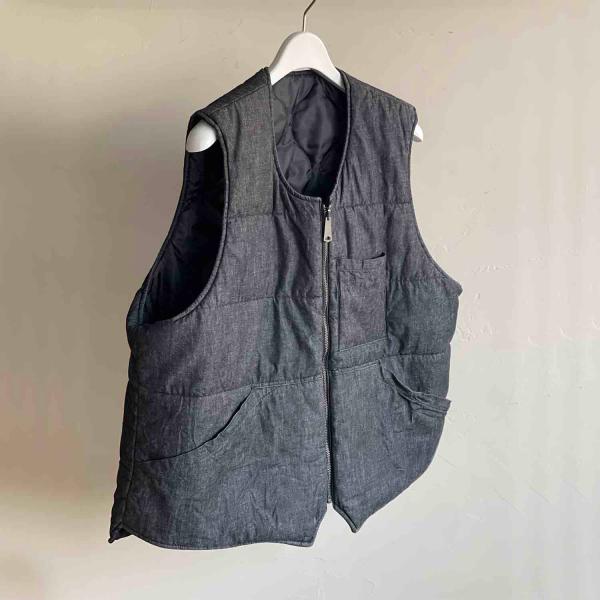 WELLDER × Naughty'Z Reversible Vest リバーシブルベスト BLAC...
