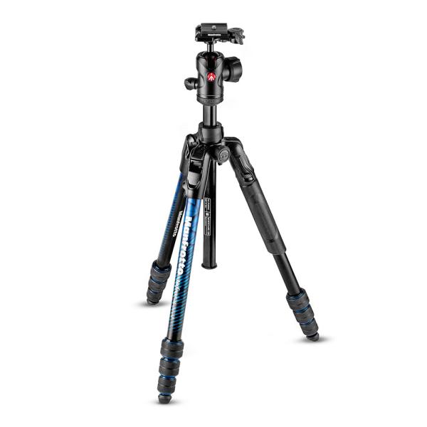 Manfrotto befreeアドバンス アルミニウムT三脚キット ブルー MKBFRTA4BL-...