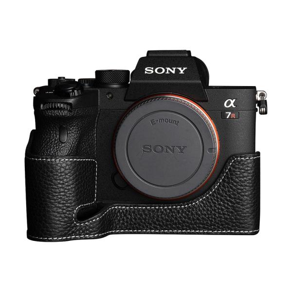 TP Original SONY α7R IV 用 ボディーハーフケース ブラック