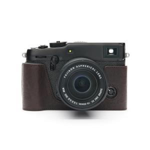 GARIZ SONY DSC-RX100 M5/M4/M3用 本革カメラケース HG-RX100BK