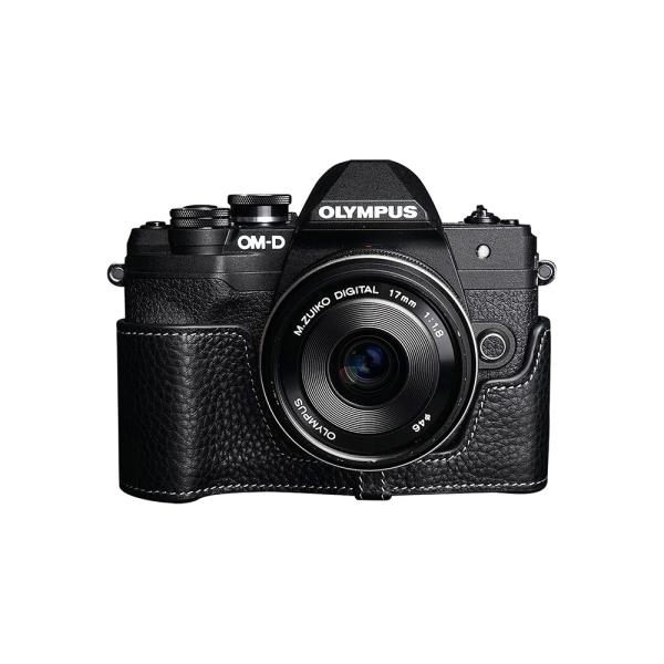 TP Original OLYMPUS E-M10 Mark IV 用 ボディーハーフケース ブラッ...