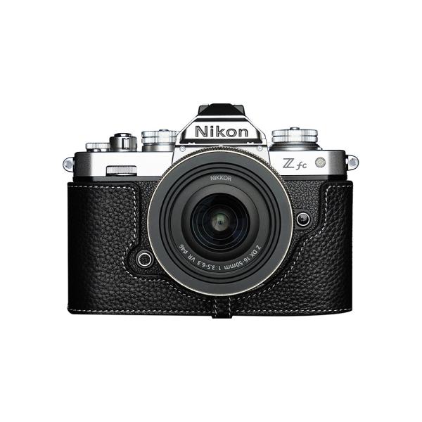 TP Original Nikon Z fc 用 ボディーハーフケース ブラック