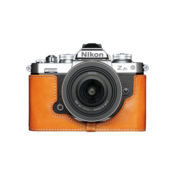TP Original Nikon Z fc 用 ボディーハーフケース オレンジ