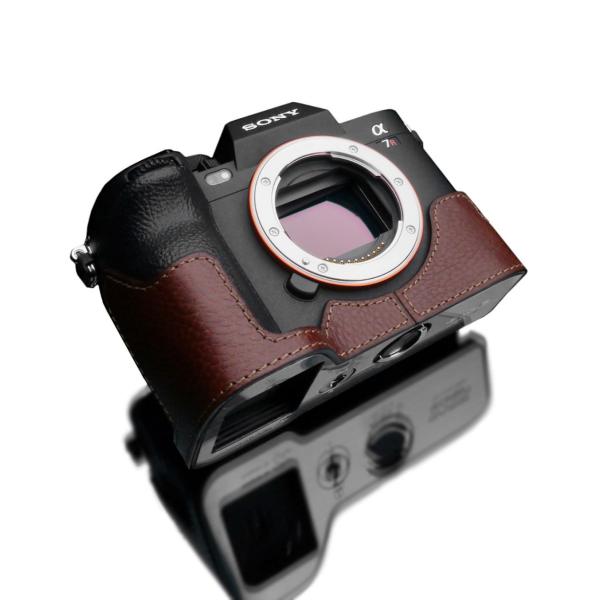 GARIZ SONY α7R V 用 本革カメラケース XS-CHA7RM5BR ブラウン