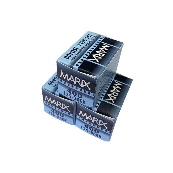 【お得な3本セット】MARIX マリックス ISO400 白黒ネガフイルム 36枚