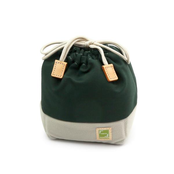 カメラきんちゃく袋 II   Mサイズ　帆布オリーブ CDM2-SCOG