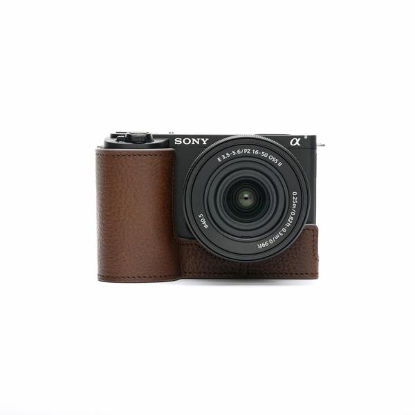 TP Original SONY VLOGCAM ZV-E10 II用 ボディーハーフケース ダーク...