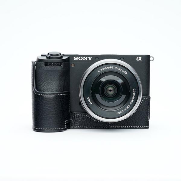TP Original SONY α6700用 ボディーハーフケース ブラック