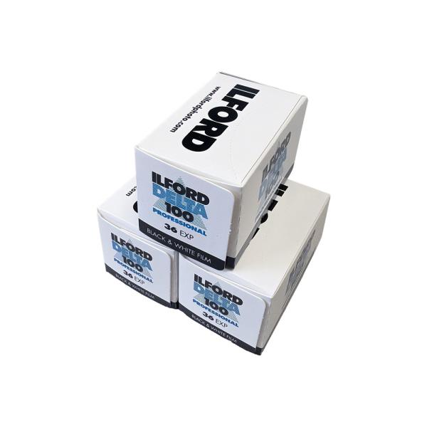 【お得な3本セット】ILFORD DELTA100 白黒フィルム 36枚撮り