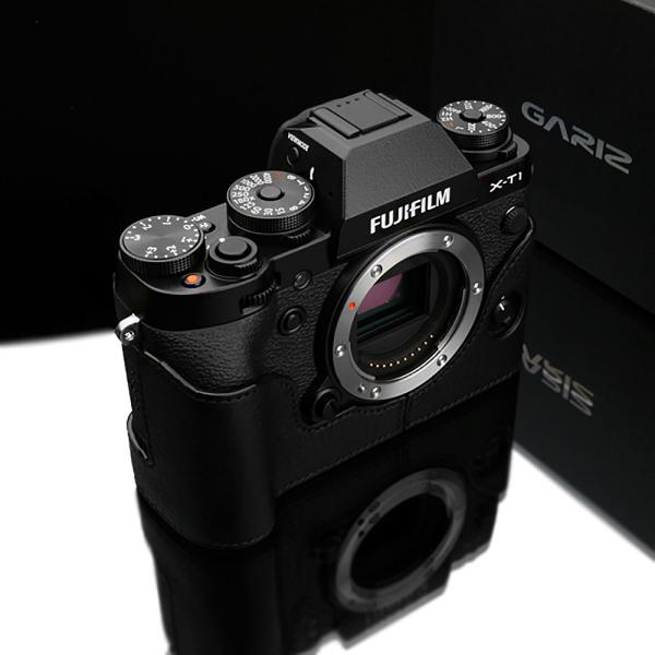 GARIZ FUJIFILM X-T1用 本革カメラケース XS-CHXT1BK ブラック