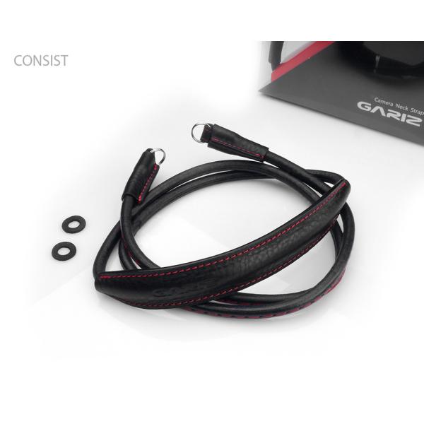 GARIZ ミラーレス一眼カメラ用 イタリアンレザー カメラネックストラップ（80cm） XS-CS...