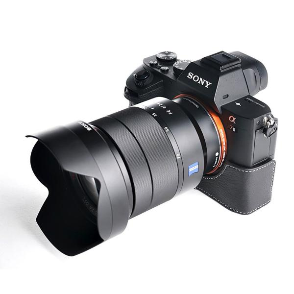 TP Original SONY α7II/α7RII/α7SII用 ボディーハーフケース ブラック