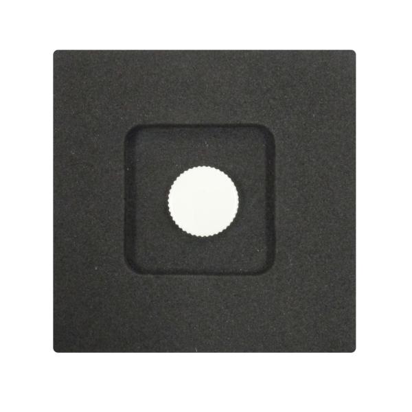 Kカンパニー レリーズボタン 10mm ホワイト [ねじ込みタイプ]