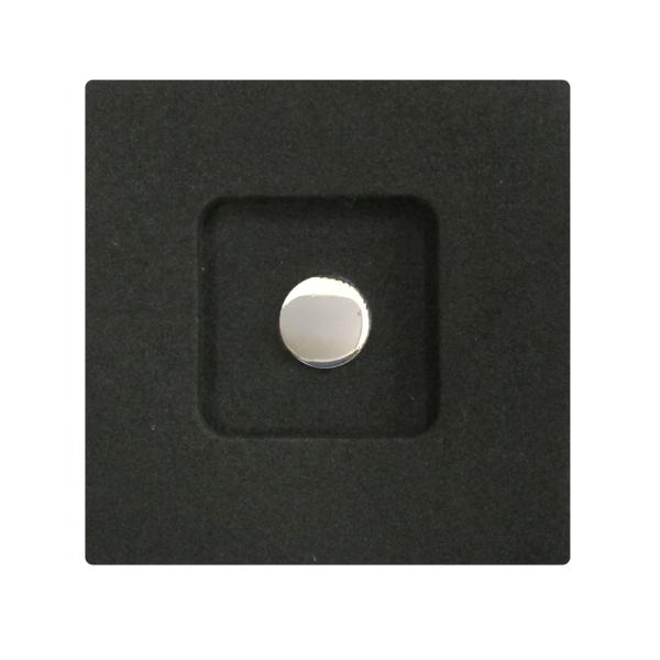 Kカンパニー レリーズボタン 10mm シルバー [ねじ込みタイプ]