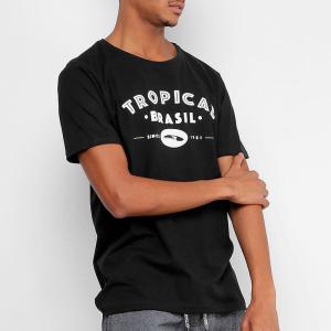 TROPICAL BRASIL ブラジルデザインTシャツ | ブラック｜itempost