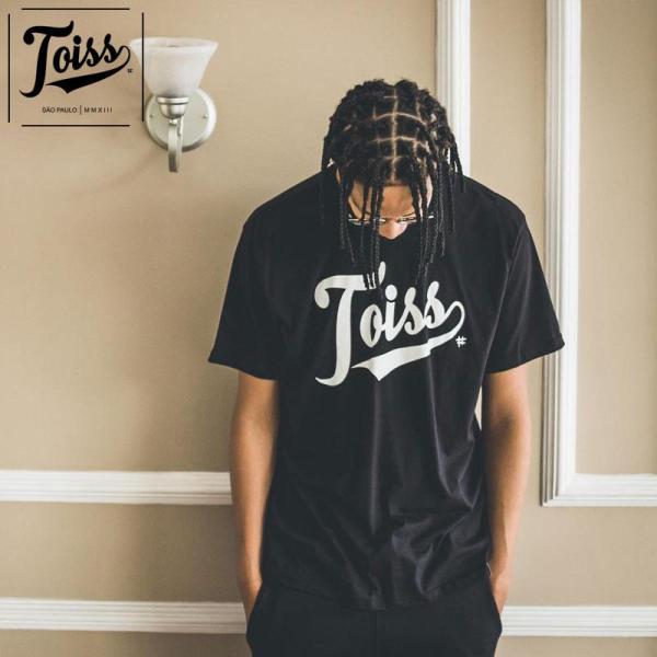 【TOISS】トイスオリジナルロゴTシャツ｜ブラック ネイマールブランド