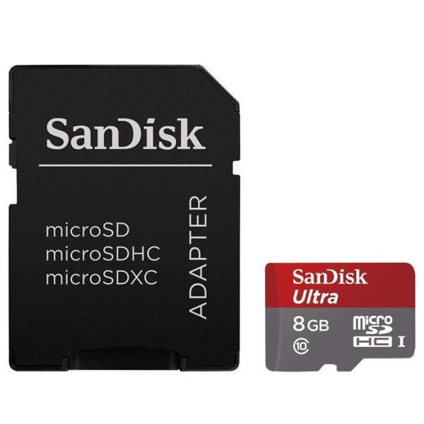 【互換品】SanDisk サンディスク  microSDHCカード Ultra  8GB 48MB/...