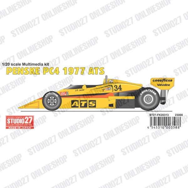 1/20 Penske PC4 1977 ATSSTUDIO27 【Multimedia Kit】
