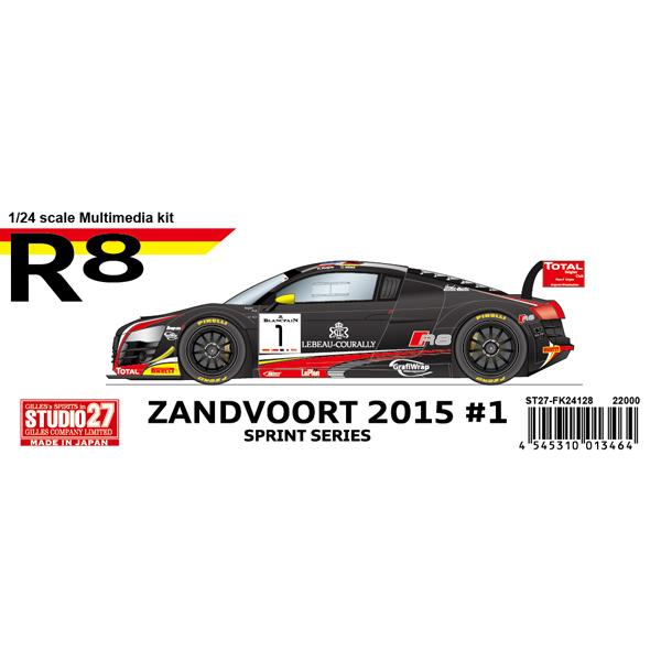 1/24 R8 Ultra #1 Zandvoort 2015STUDIO27 【Multimedi...