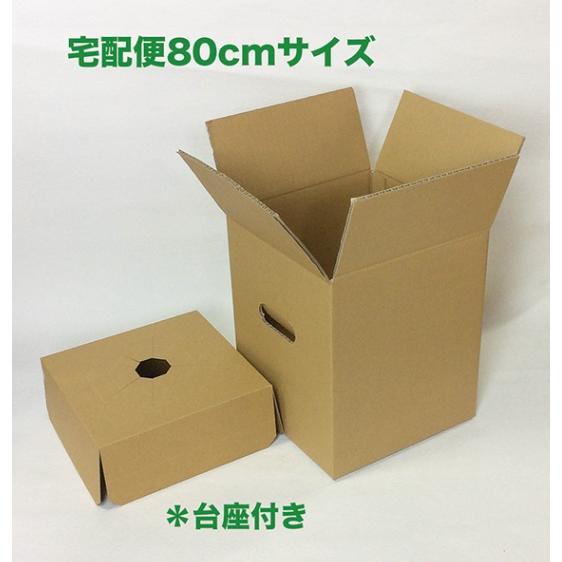 お花用 宅配ボックス 無地 80サイズ 10枚入り アレンジメント 鉢物 花束用 段ボール