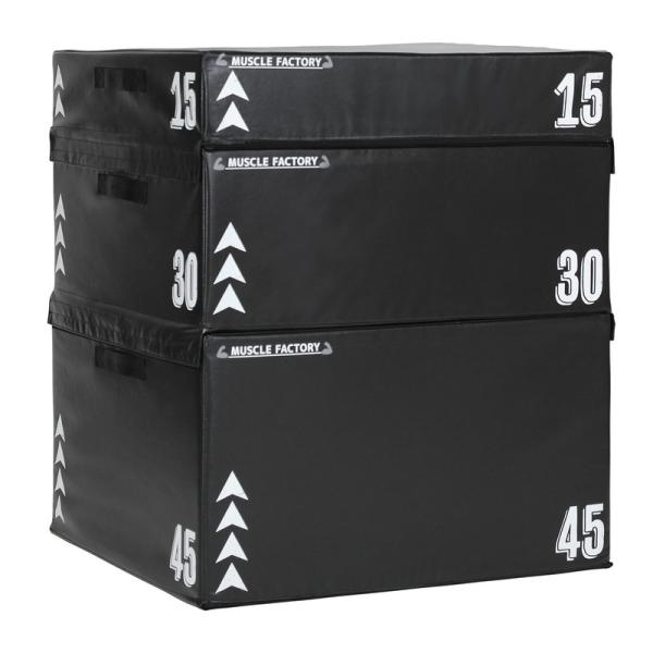 ジョイント式 プライオボックス ソフト プライオメトリクス ボックス 昇降台 ジャンプ台 ステップ台...