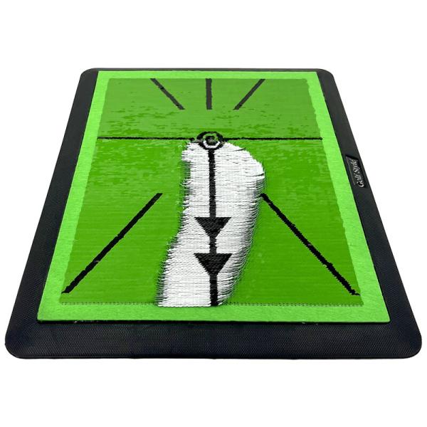 ディボットプロマット ゴルフマット ゴルフ 練習 マット 跡がつく ターフ跡が確認できる 素振り ス...