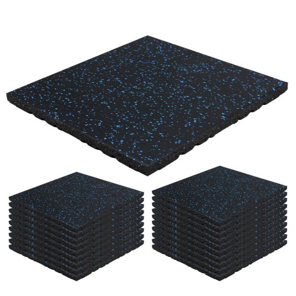 ゴムマット ジムマット 25mm 防音 防振 床 ホームジム 筋トレ マット ダンベルマット トレー...