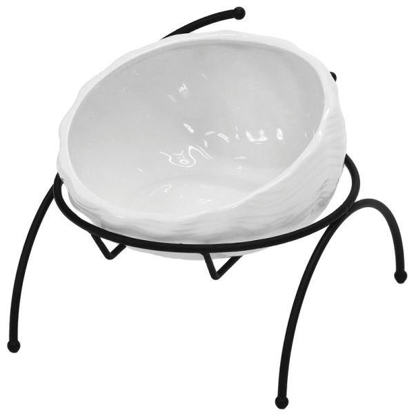 えさ皿 猫 エサ 皿 食器 犬 餌入れ フードボウル ごはん皿 お皿 食べやすい 陶器 ペット 猫用...