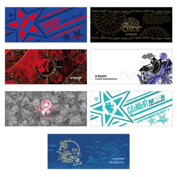 SHADE プレイヤーフェイスタオル 2024 第2弾