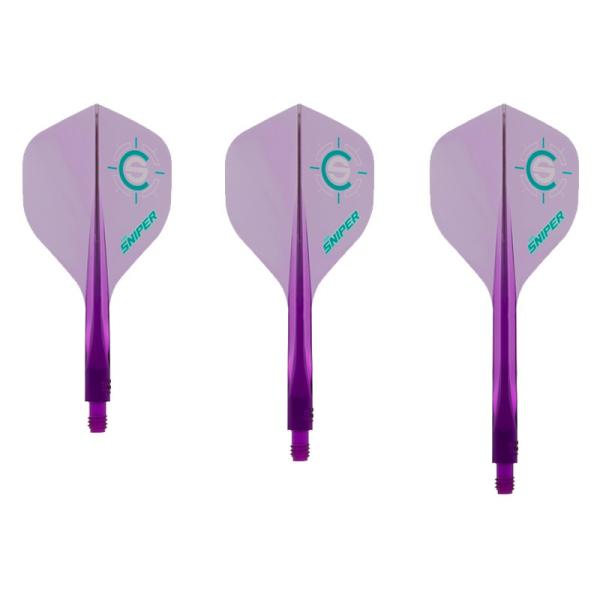 コンドル アックス120(3枚羽)  ザ・スナイパー スタンダード クリアパープル コナー・スコット...