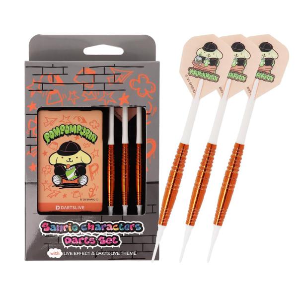 ダーツセット サンリオ Solid&amp;Cool ポムポムプリン ダーツライブテーマ・ライブエフェクト