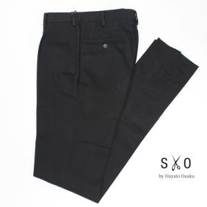 SO SO（エスオー） コットンリネンパンツ（クラシックフィット