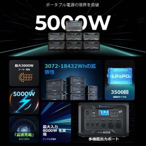 BLUETTI 大容量バックアップ電源 AC5...の詳細画像3
