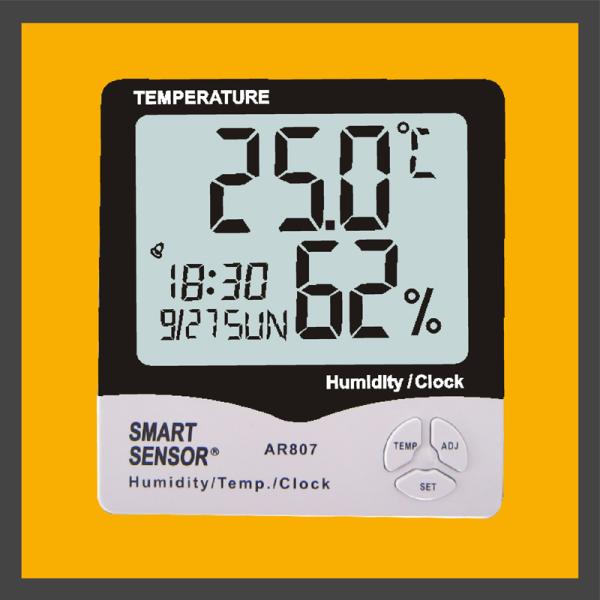 SMART SENSOR デジタル温湿度計 AR807