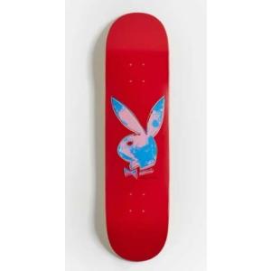 Playboy Andy Warhol Red Skateboard　サイズ：8.25インチ　【アンディ・ウォーホル】【スケートボードデッキ】【スケボー】【SKATEBOARD】｜itempost