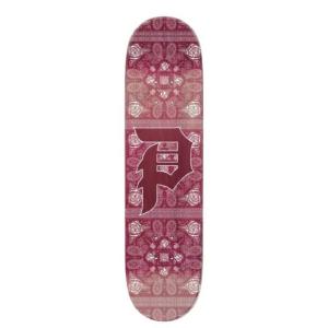 PRIMITIVE DIRTY P PAISLEY DECK BURGUNDY　サイズ：8インチ　【スケートボード】【スケボー】【SKATEBOARD】｜itempost