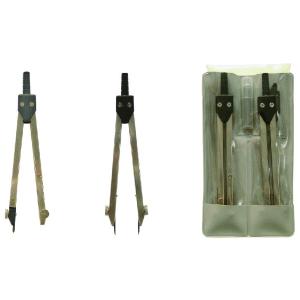 コンパス・デバイダーセット (替え芯ドライバー付) 【10-0320】