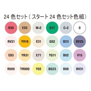 コピックチャオ スタート24色セットの詳細画像2