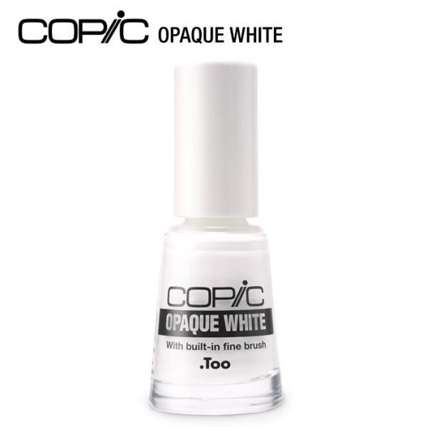 COPIC コピック オペークホワイト 6ml（ブラシ付き）