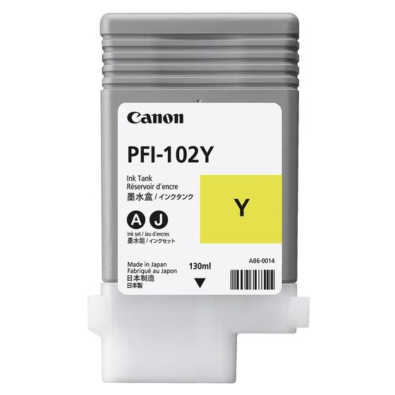 『PFI-102Y』 アウトレット品 キヤノン Canon 純正 カートリッジ インクカートリッジ ...