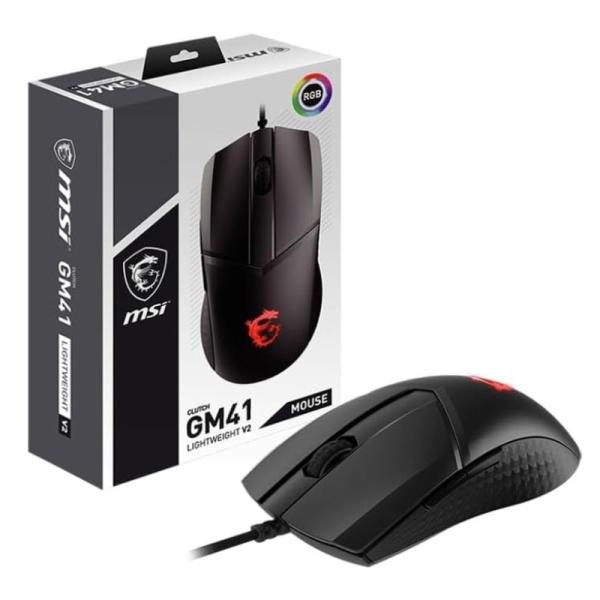 MSI Clutch GM41 Lightweight V2 有線 ゲーミングマウス 軽量