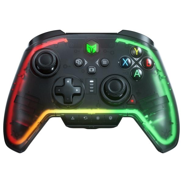 BIGBIG WON RAINBOW2 Pro（シースルーデザイン ワイヤレス＆有線ゲーミングコント...