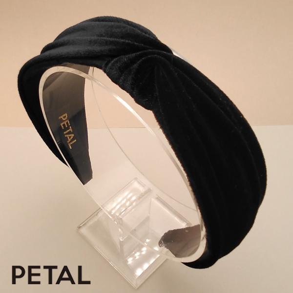 NEW  カチューシャ ミモレ ベロア　【PETAL MARKET】
