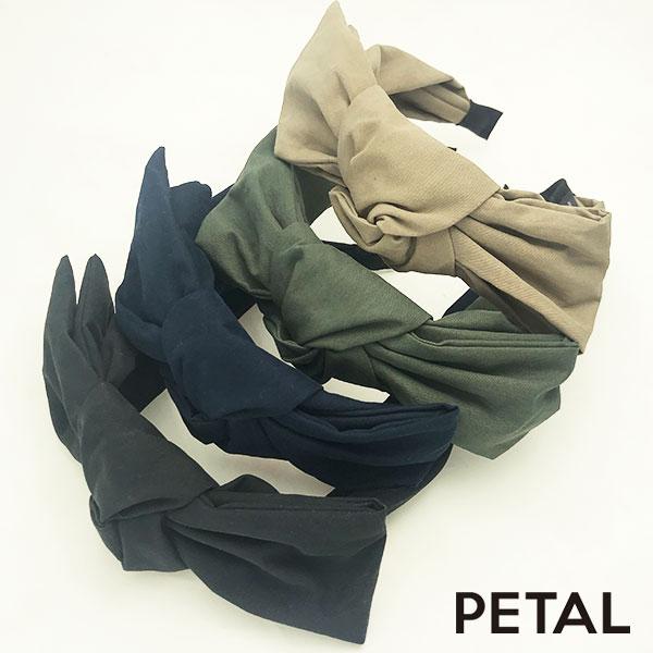 自由にカスタマイズできるリボンカチューシャ・エバ【PETAL MARKET】