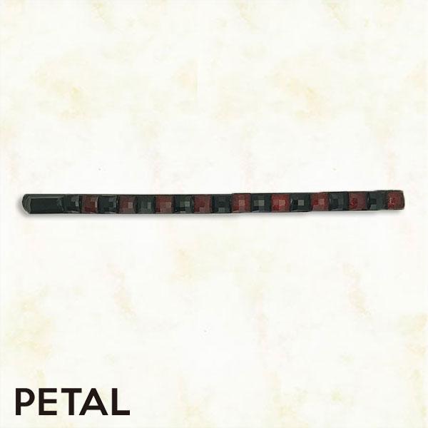 BLACKフラットピン（大）【PETAL MARKET】