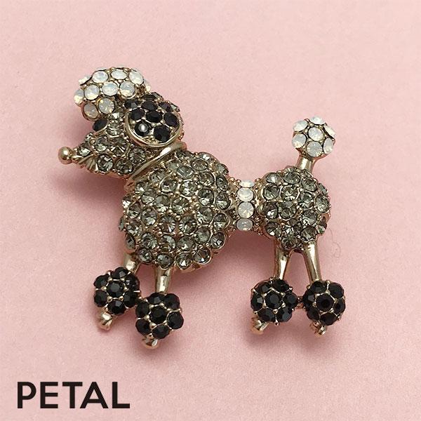 ブローチ プードル【PETAL MARKET】