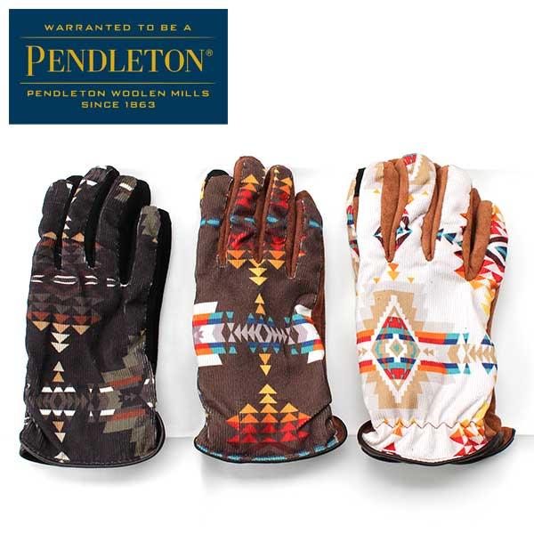 【PENDLETON（ペンドルトン ） 】 CORDUROY PT GLOVE コーデュロイグローブ...