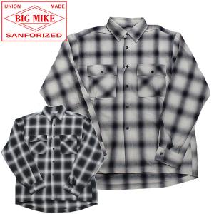 WACKO MARIA / 長袖シャツ/L/レーヨン/カーキ/チェック/23FW-WMS-OC03 WACKO MARIA◇長袖シャツ/L/レーヨン/カーキ/チェック/23FW-WMS-OC03