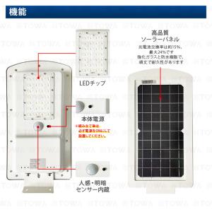街灯 LED ソーラー ライト ガーデンライト...の詳細画像1